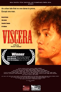 Viscera poster with laurels